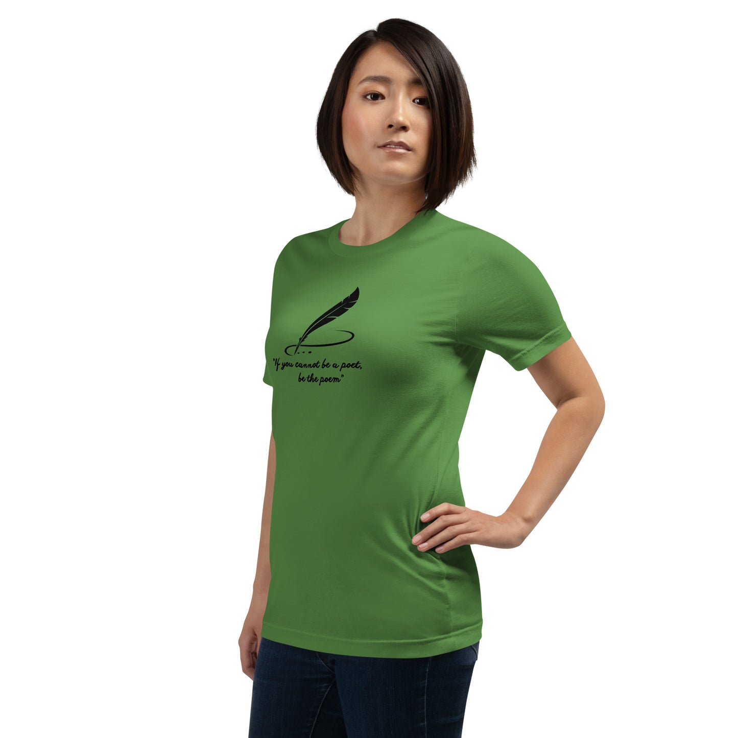 Elyx Minimalist Poetry Literary Quote Aesthetic Woman Graphic Tee