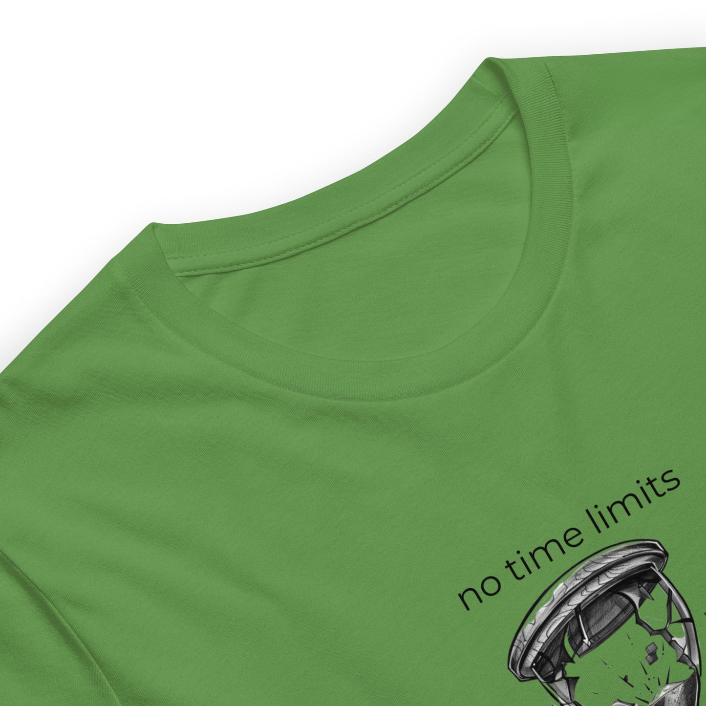No Time Limits Hourglass Graphic Tee - Surrealist Minimalist Art T-Shirt
