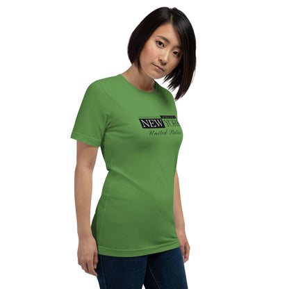 Elyx New York Minimalist City Typography Woman Graphic Tee