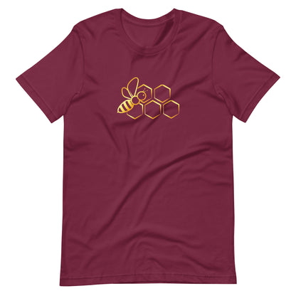 Elyx Aesthetic Bee Graphic Tee - Premium Soft Cotton T-Shirt for Women