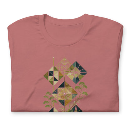 Elyx Boho Chic Graphic Tee - Premium Soft Cotton T-Shirt for Women