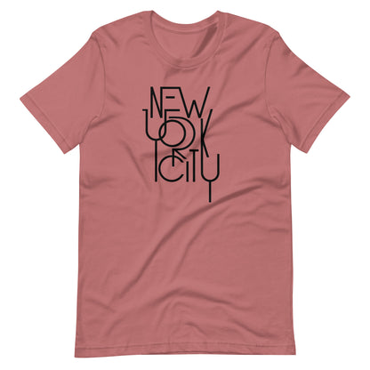 Elyx NYC Architectural Grid Premium Woman Graphic Tee