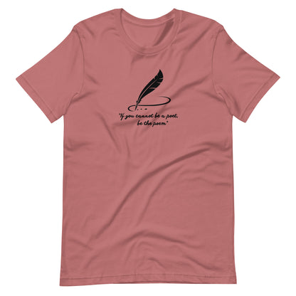 Elyx Minimalist Poetry Literary Quote Aesthetic Woman Graphic Tee