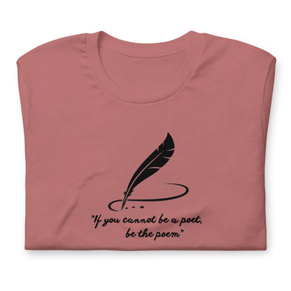 Elyx Minimalist Poetry Literary Quote Aesthetic Woman Graphic Tee