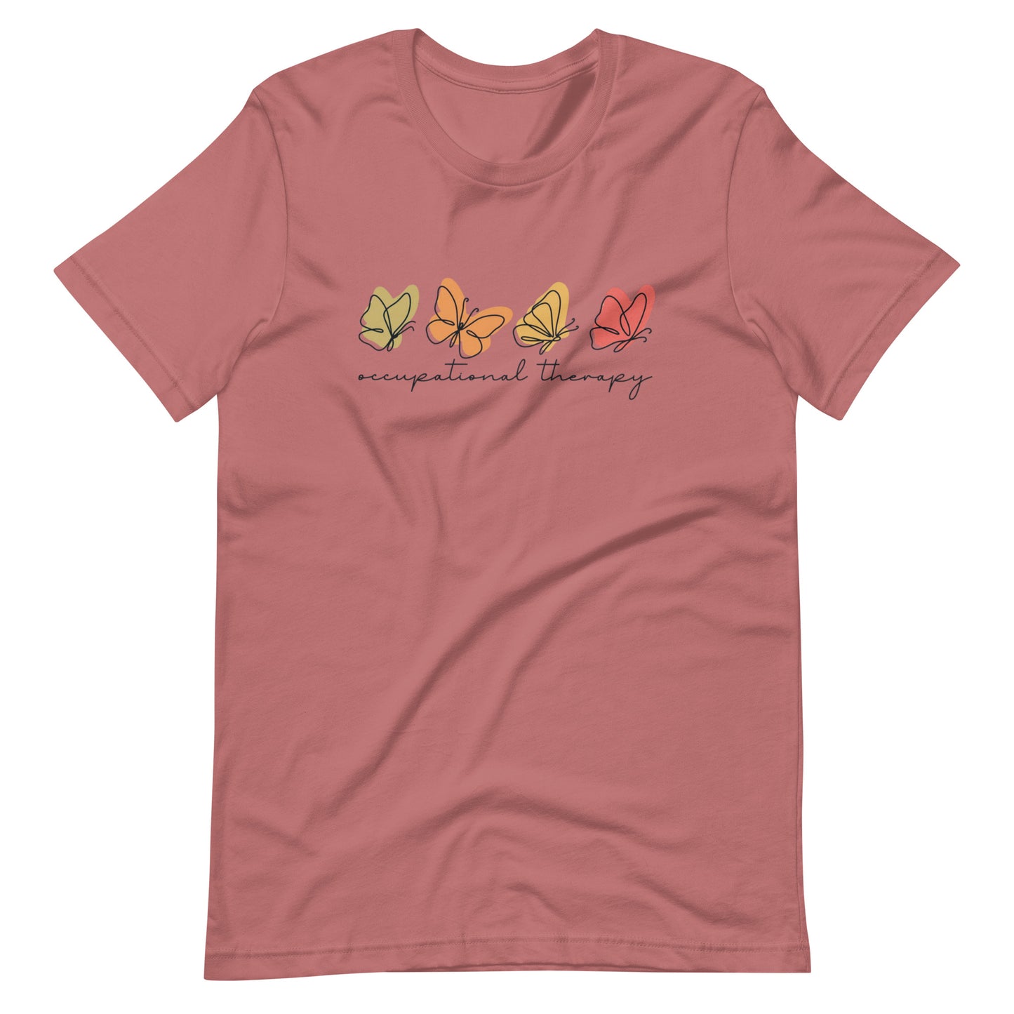 Elyx Aesthetic Occupational Therapy Butterflies Woman Graphic Tee