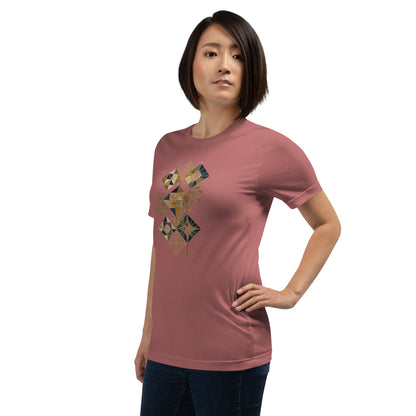 Elyx Boho Chic Graphic Tee - Premium Soft Cotton T-Shirt for Women
