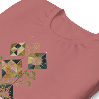 Elyx Boho Chic Graphic Tee - Premium Soft Cotton T-Shirt for Women