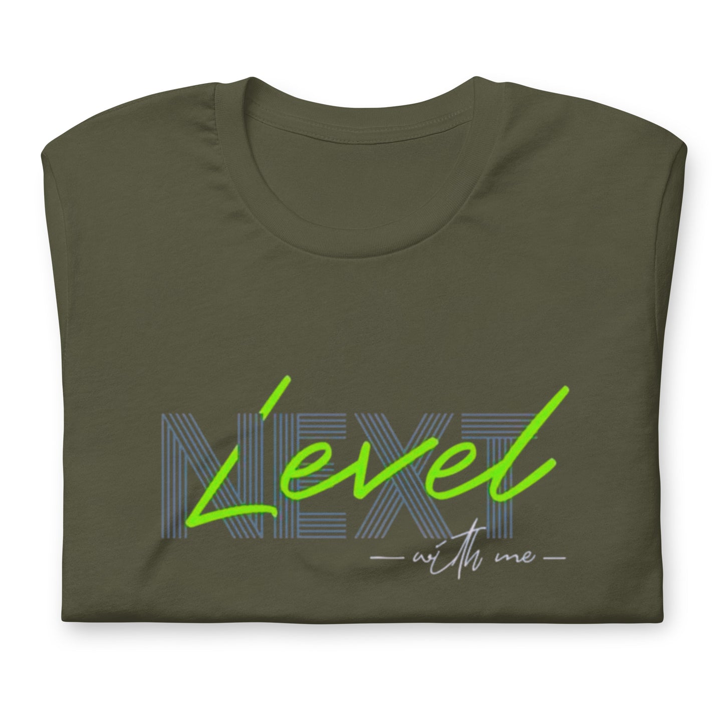 Next Level With Me Minimalist Graphic Tee