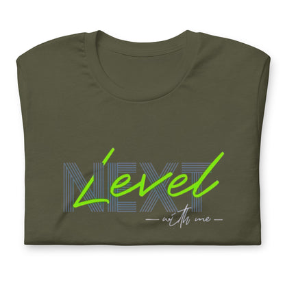 Next Level With Me Minimalist Graphic Tee