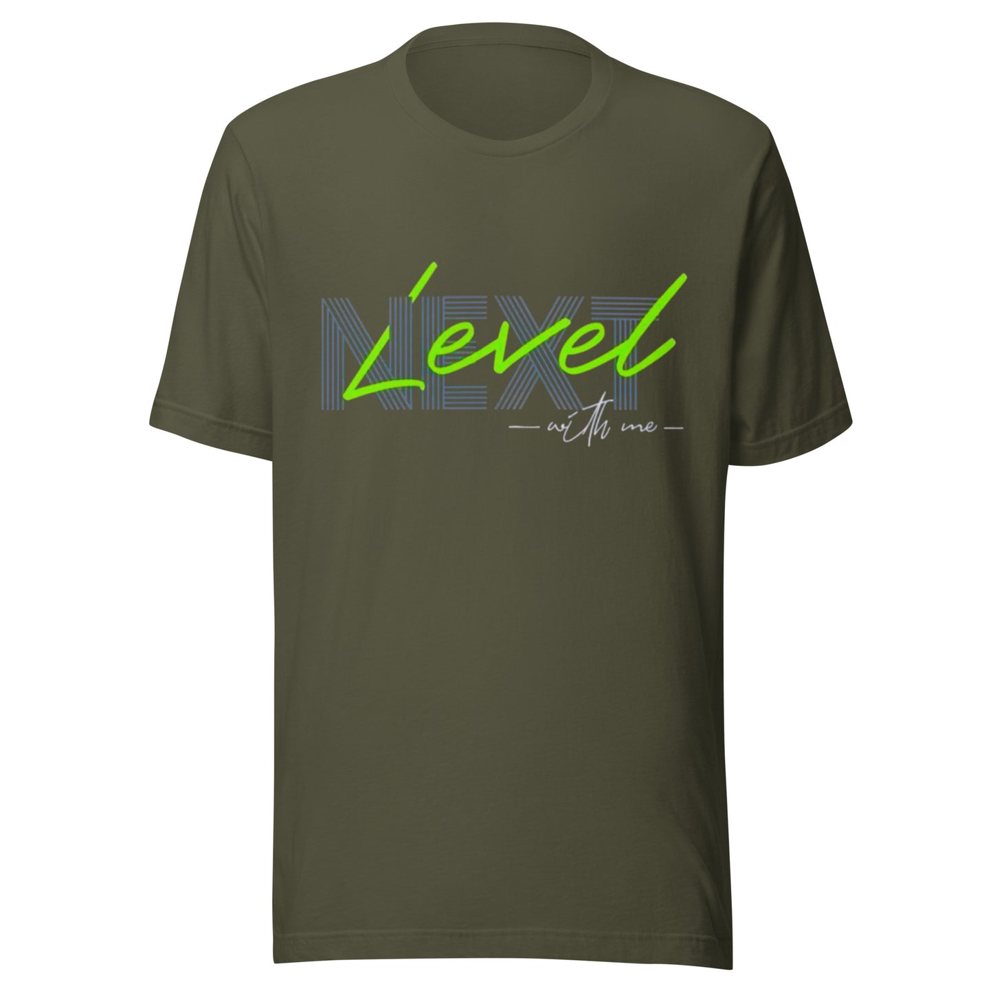 Next Level With Me Minimalist Graphic Tee