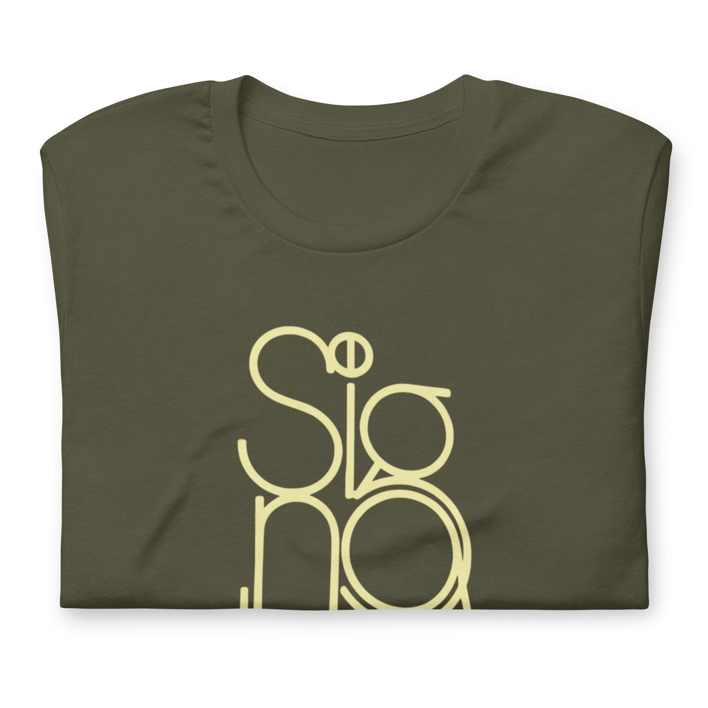 The Signature Tee - Minimalist Typographic Luxury Graphic T-Shirt
