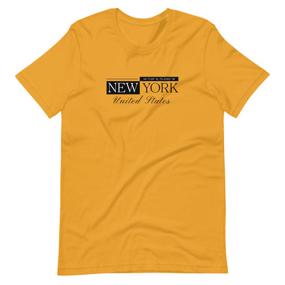 Elyx New York Minimalist City Typography Woman Graphic Tee
