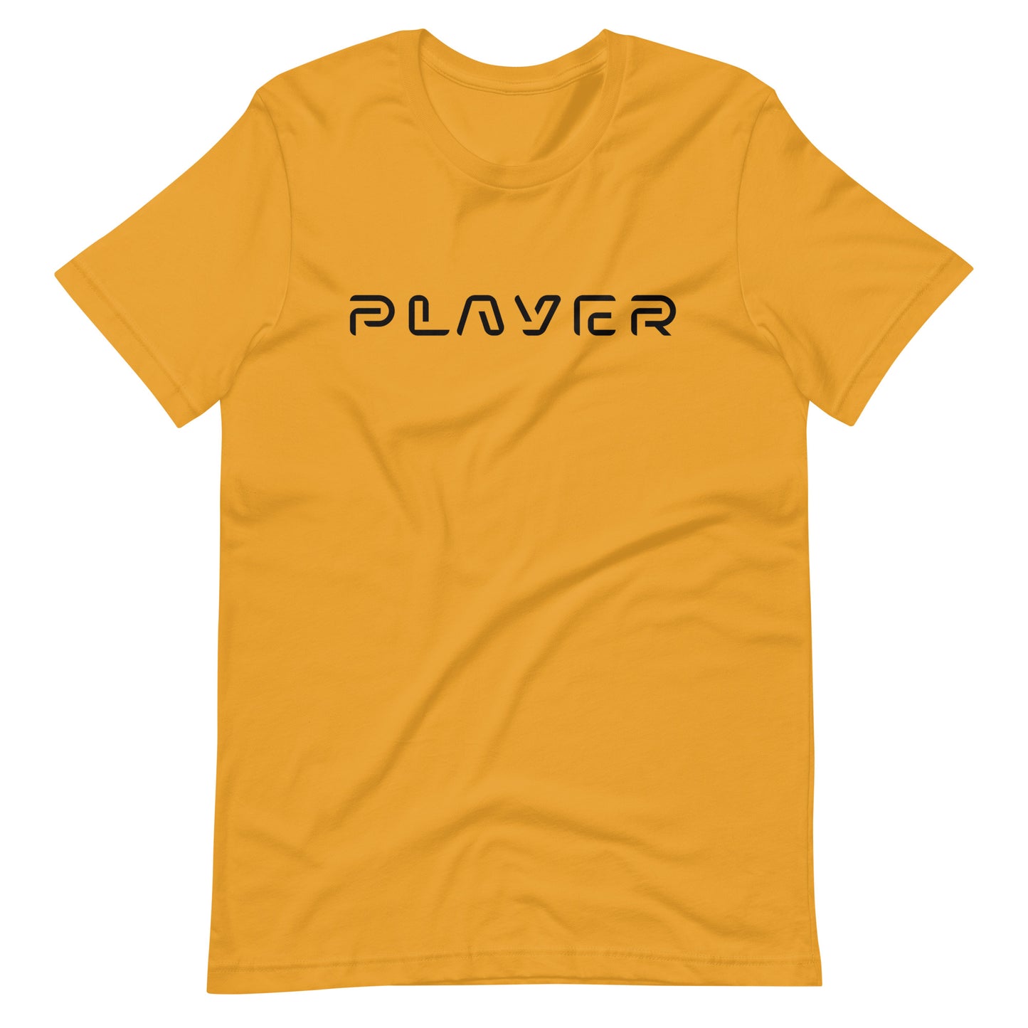 Player Futuristic Typographic Tee - Minimalist Cyber Streetwear T-Shirt