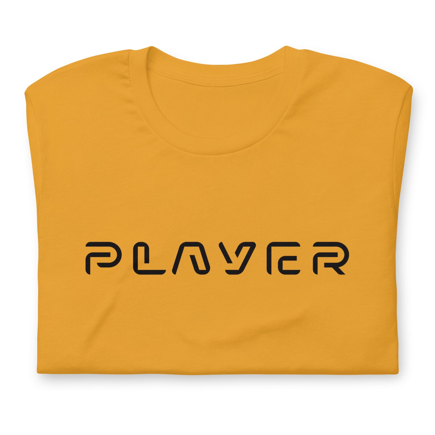 Player Futuristic Typographic Tee - Minimalist Cyber Streetwear T-Shirt