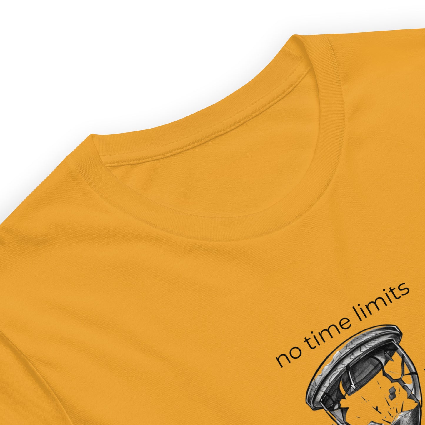 No Time Limits Hourglass Graphic Tee - Surrealist Minimalist Art T-Shirt