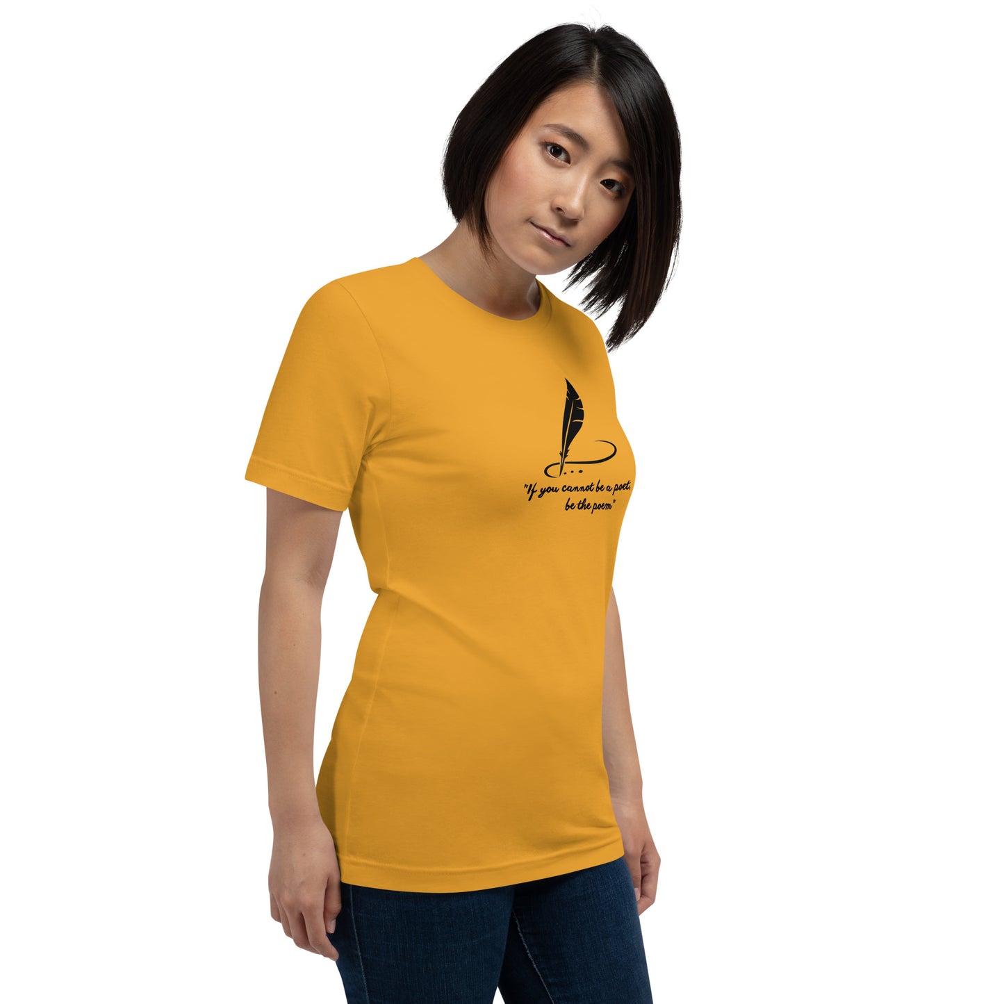 Elyx Minimalist Poetry Literary Quote Aesthetic Woman Graphic Tee