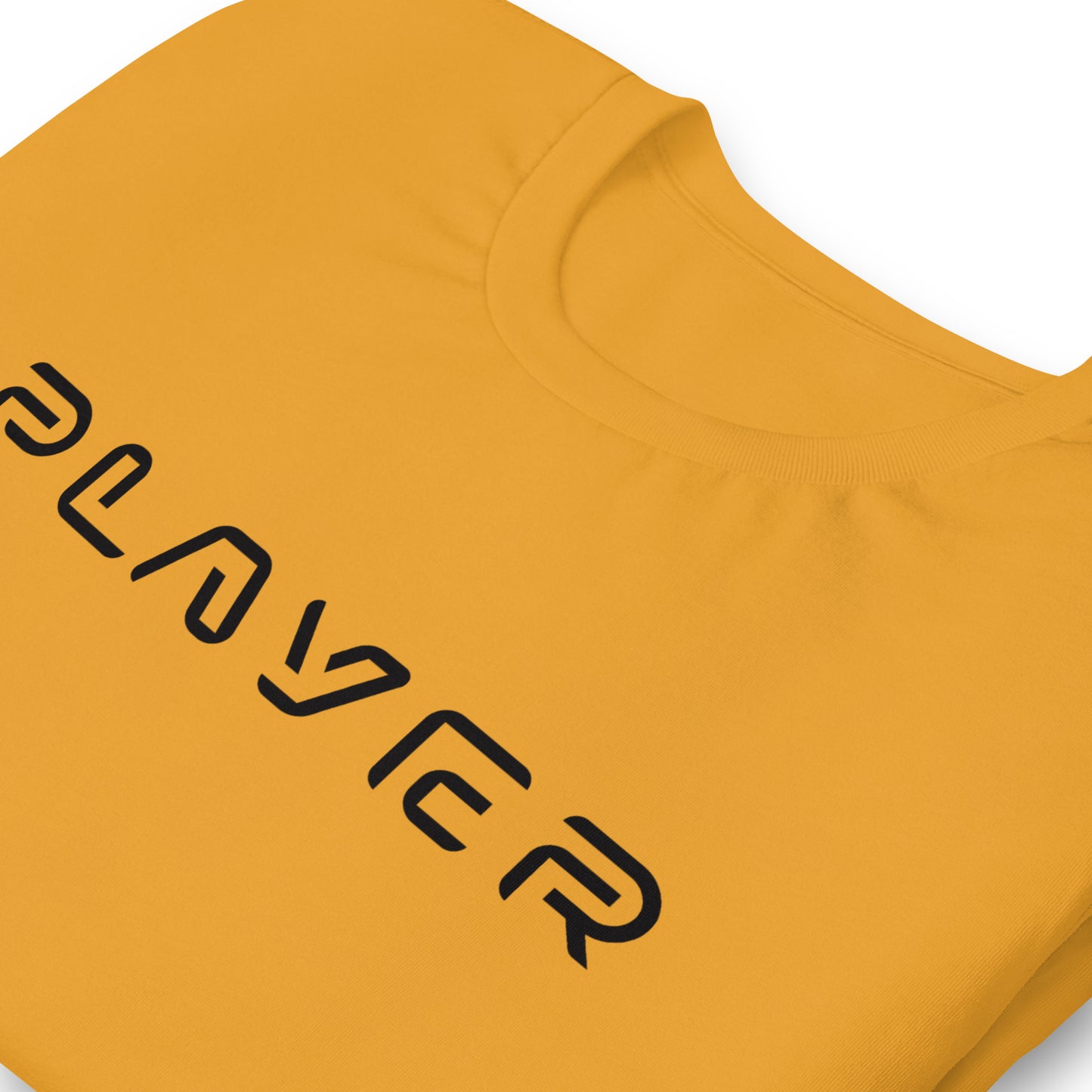Player Futuristic Typographic Tee - Minimalist Cyber Streetwear T-Shirt