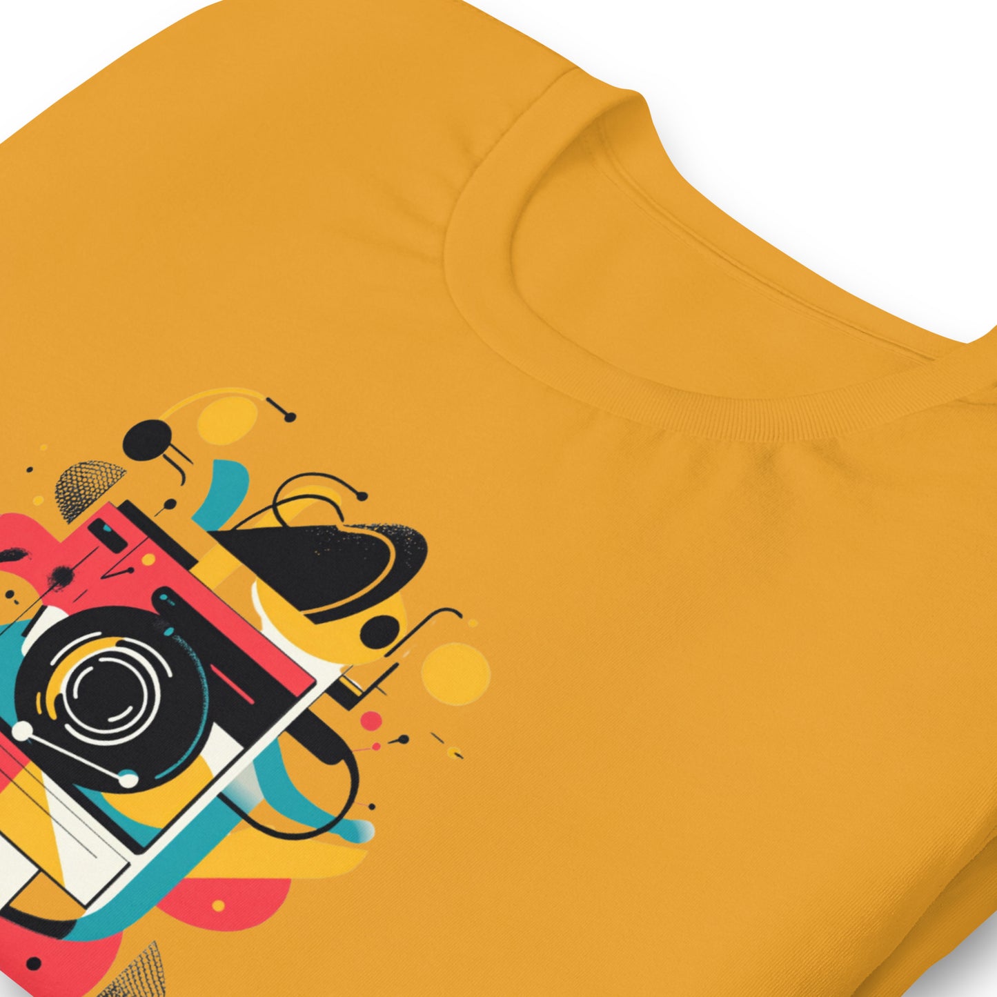 Photographer Gift Shirt - Vintage Camera Graphic Tee - Aesthetic Geometric Apparel