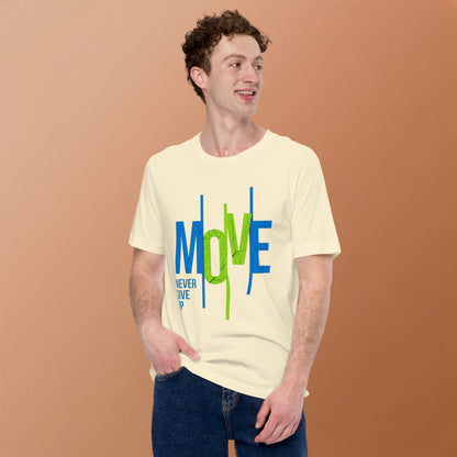Move Forward Inspirational T-Shirt -  Sports Graphic Tee - Motivational Gym Shirt
