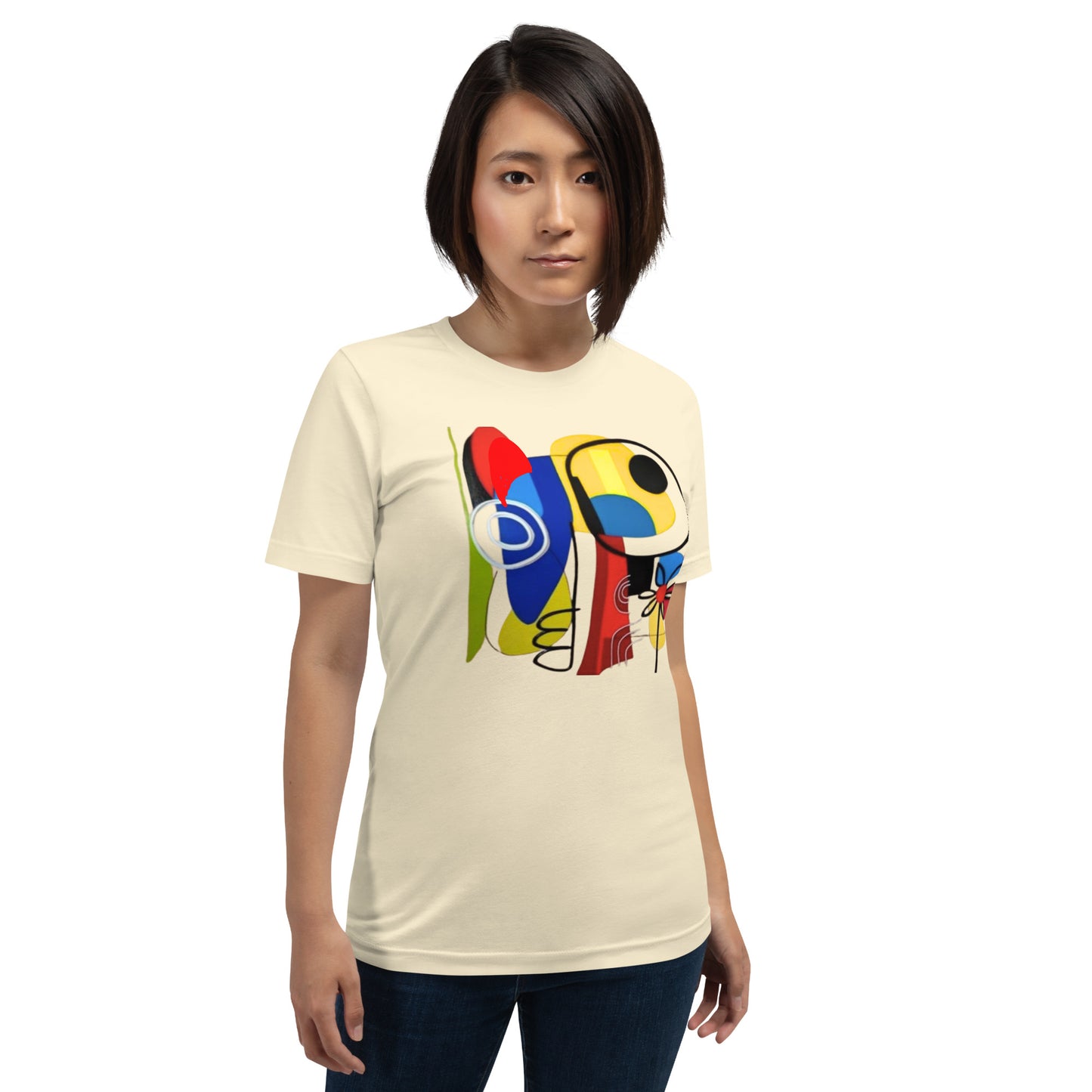 Elyx Modern Art Premium Women Graphic T-Shirt