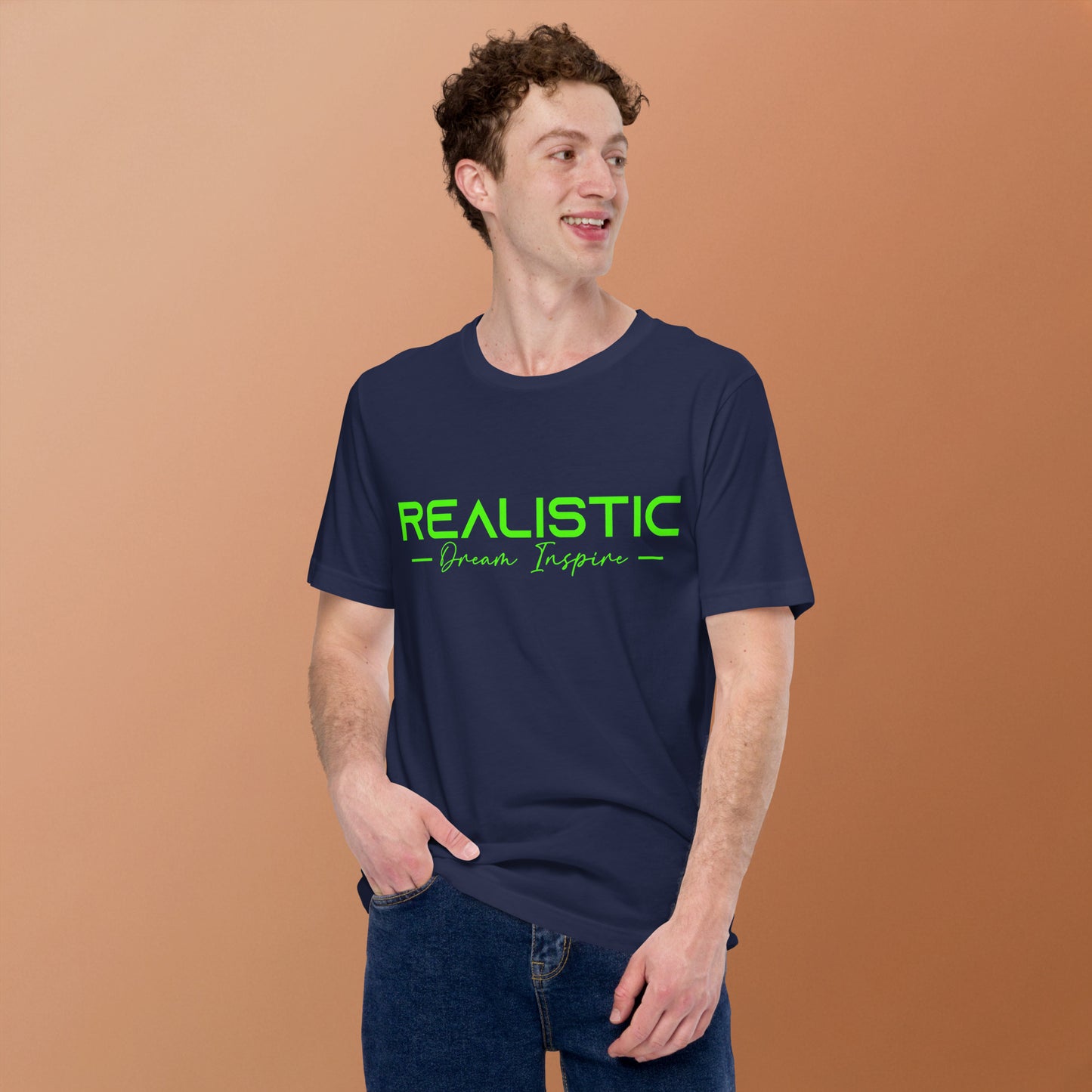 Realistic Dream Inspire Minimalist Graphic Tee