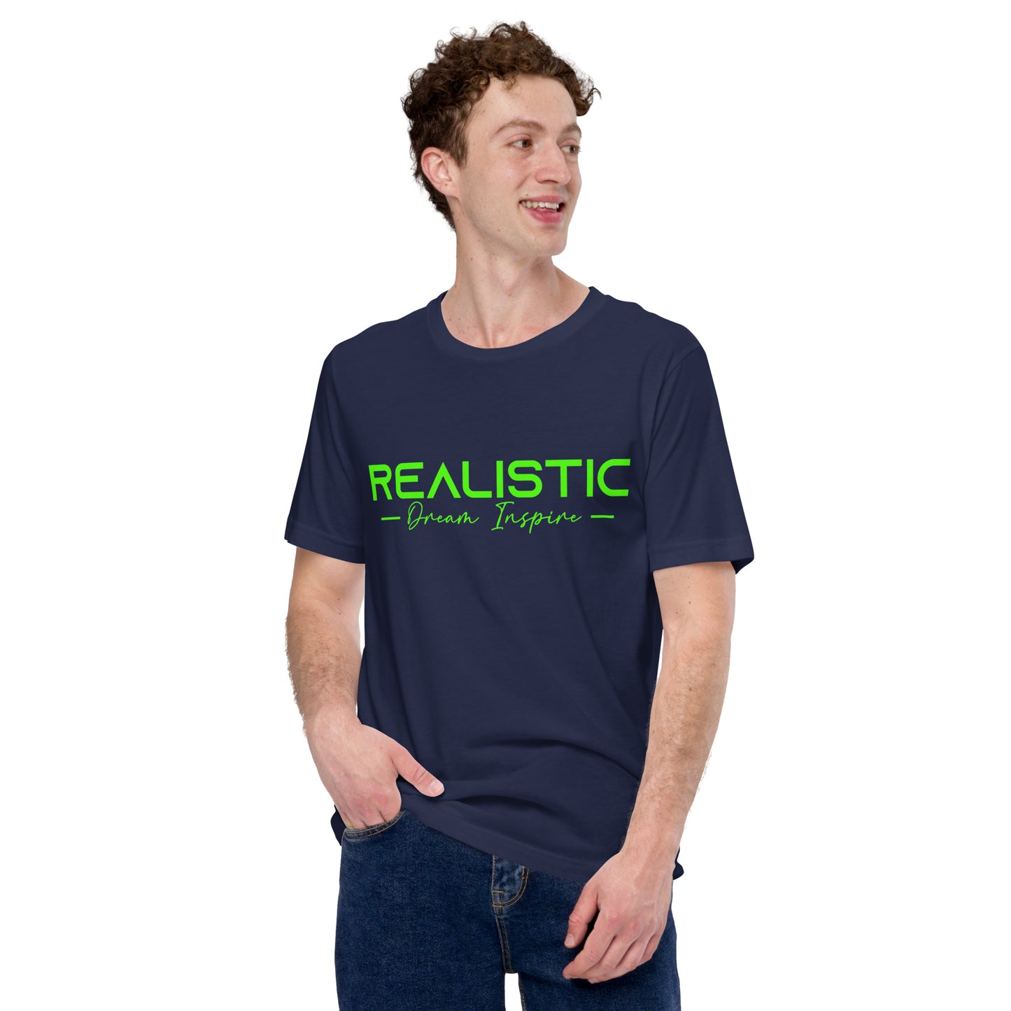 Realistic Dream Inspire Minimalist Graphic Tee
