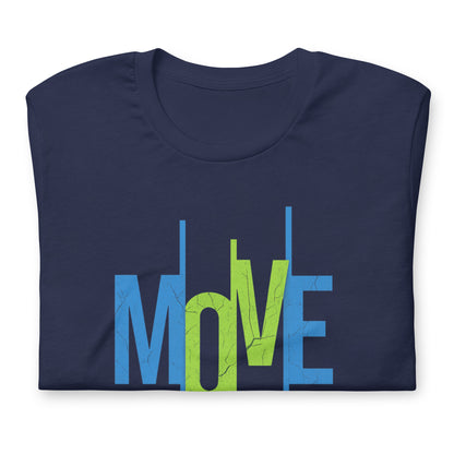Move Forward Inspirational T-Shirt -  Sports Graphic Tee - Motivational Gym Shirt