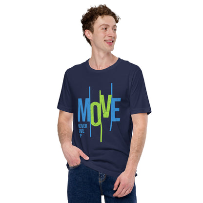 Move Forward Inspirational T-Shirt -  Sports Graphic Tee - Motivational Gym Shirt