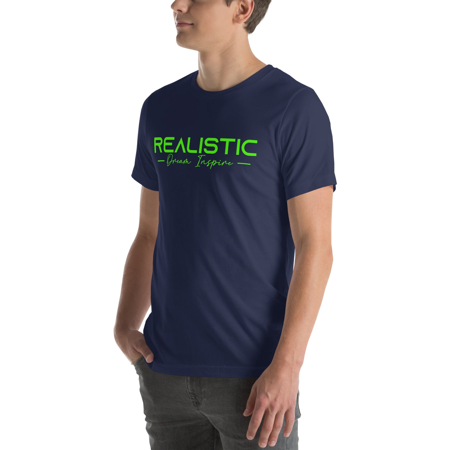 Realistic Dream Inspire Minimalist Graphic Tee