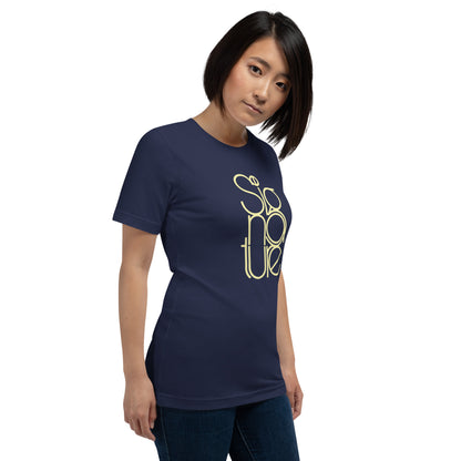 The Signature Tee - Minimalist Typographic Luxury Graphic T-Shirt