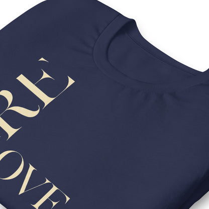 "Pure Love" Modern Typography Shirt – Premium Aesthetic Graphic Tee