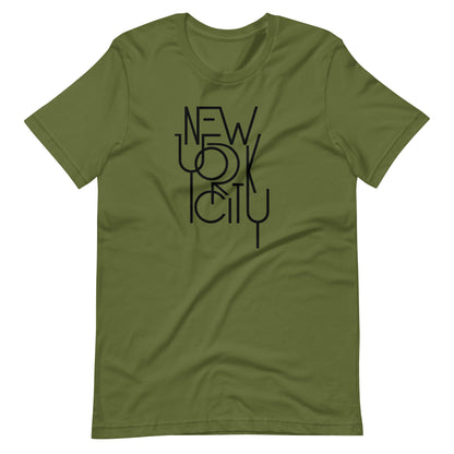 Elyx NYC Architectural Grid Premium Woman Graphic Tee