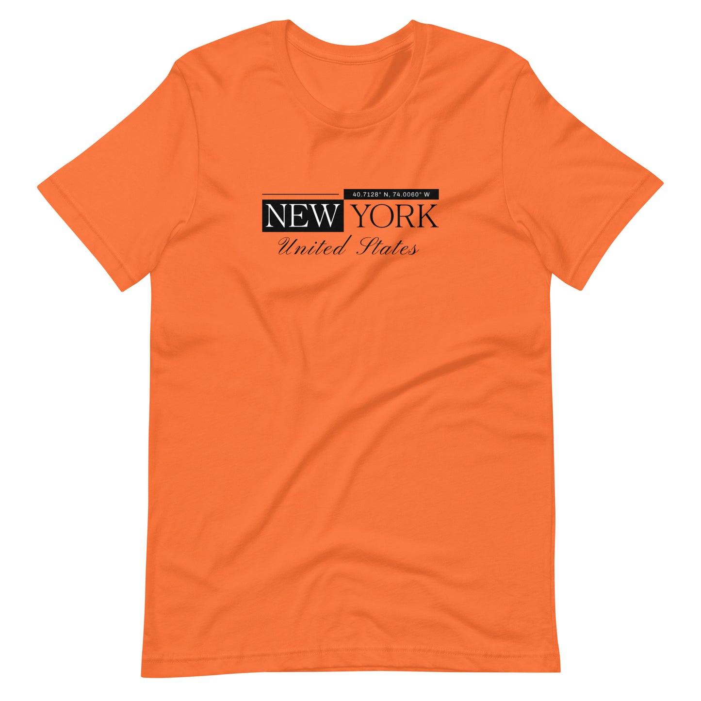Elyx New York Minimalist City Typography Woman Graphic Tee