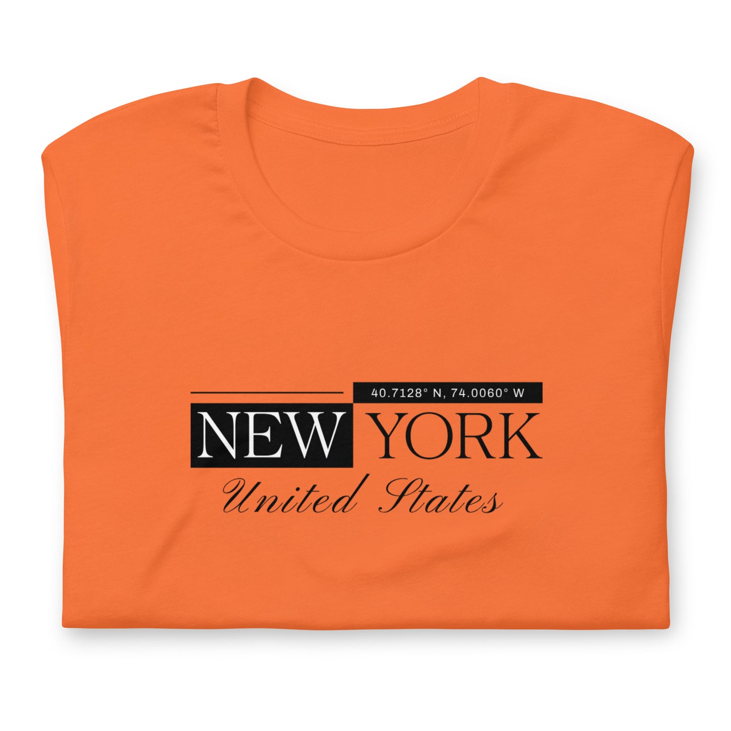 Elyx New York Minimalist City Typography Woman Graphic Tee