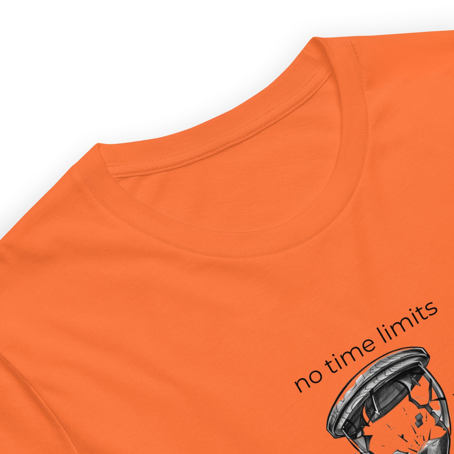 No Time Limits Hourglass Graphic Tee - Surrealist Minimalist Art T-Shirt