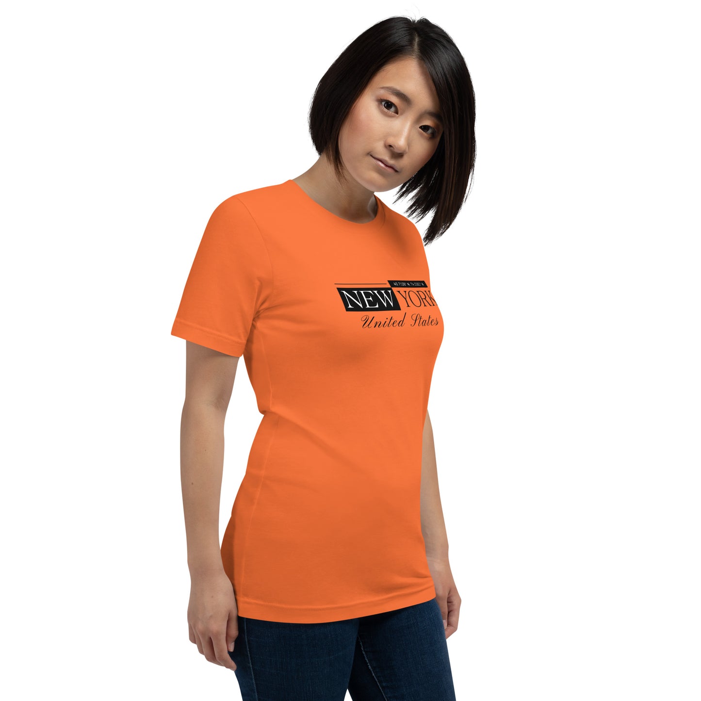 Elyx New York Minimalist City Typography Woman Graphic Tee