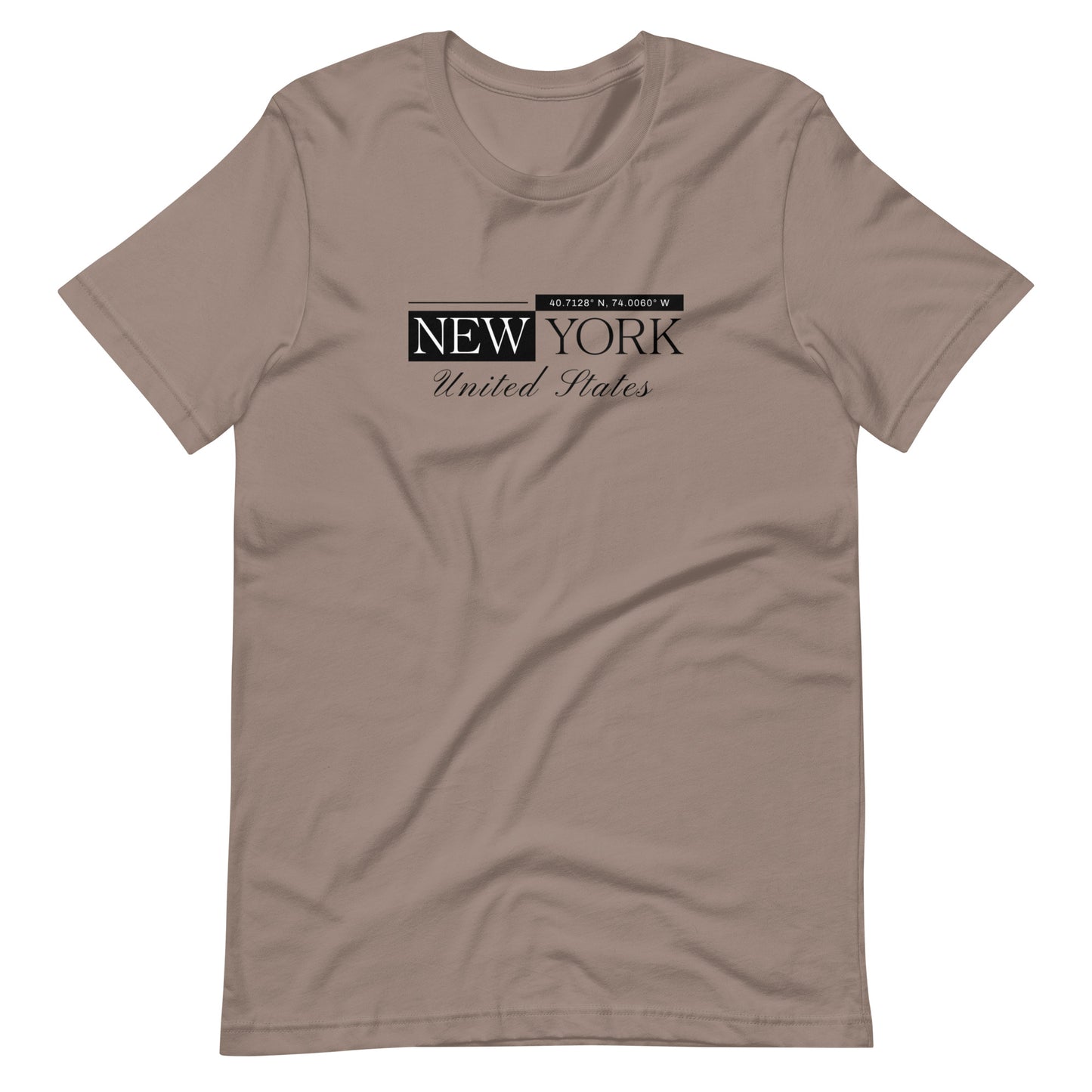 Elyx New York Minimalist City Typography Woman Graphic Tee