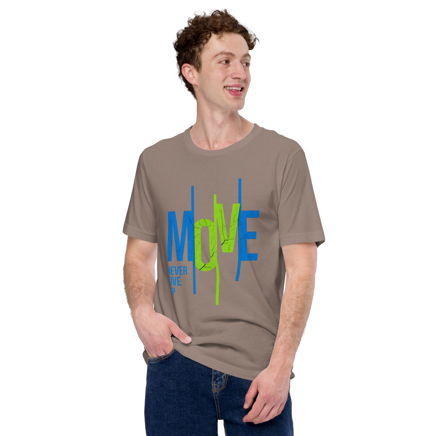 Move Forward Inspirational T-Shirt -  Sports Graphic Tee - Motivational Gym Shirt
