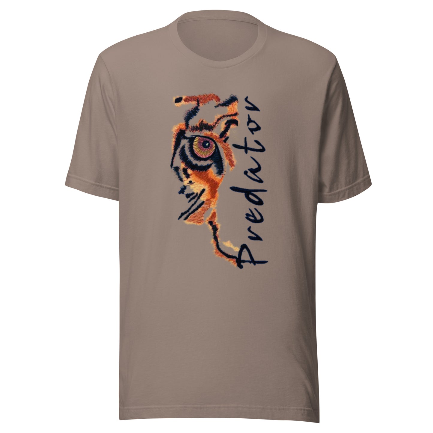 Predator Tiger Eye Graphic Tee - Minimalist Luxe Streetwear T-Shirt