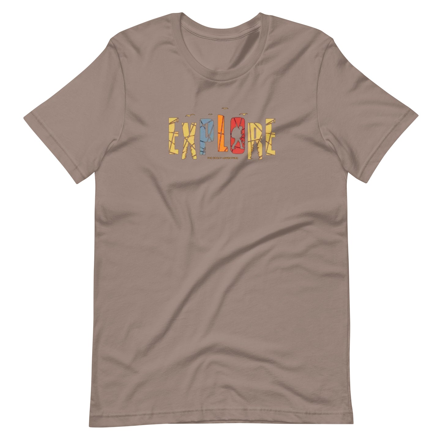Explore The Great Adventure Graphic Tee - Retro Boho Nature & Hiking T-Shirt