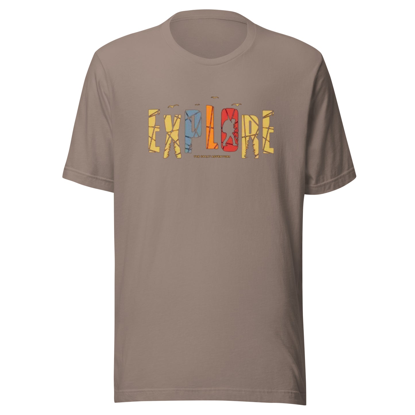 Explore The Great Adventure Graphic Tee - Retro Boho Nature & Hiking T-Shirt