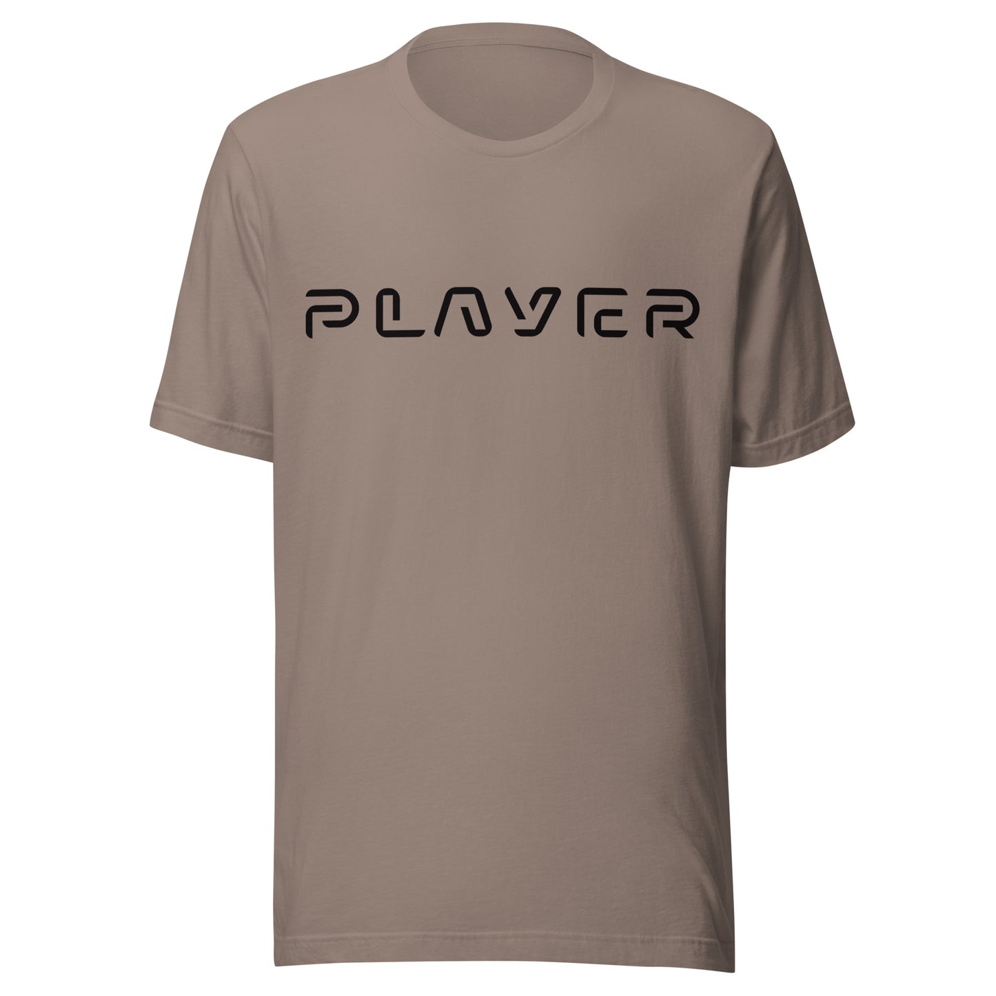 Player Futuristic Typographic Tee - Minimalist Cyber Streetwear T-Shirt