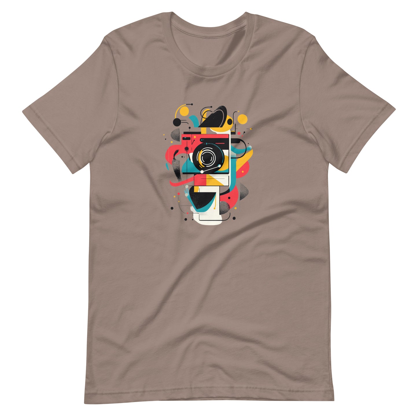 Photographer Gift Shirt - Vintage Camera Graphic Tee - Aesthetic Geometric Apparel