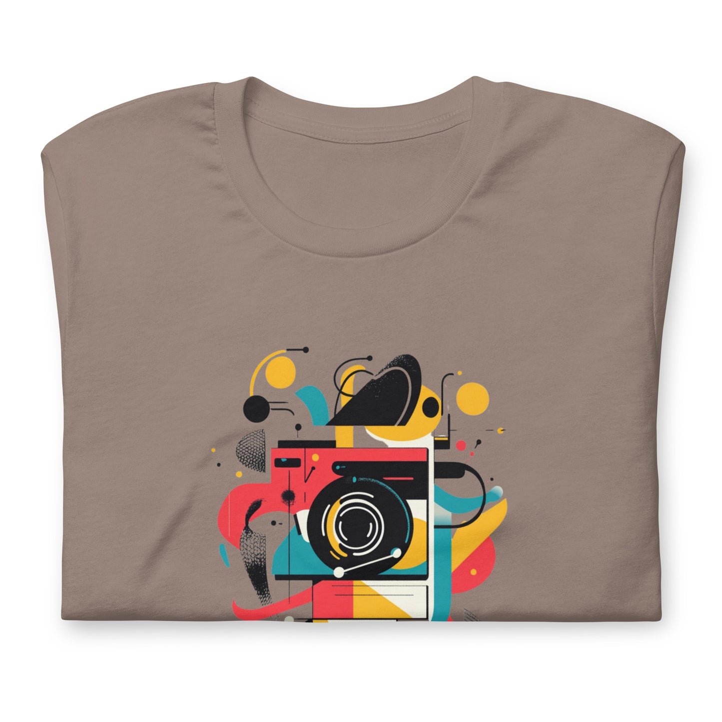 Photographer Gift Shirt - Vintage Camera Graphic Tee - Aesthetic Geometric Apparel