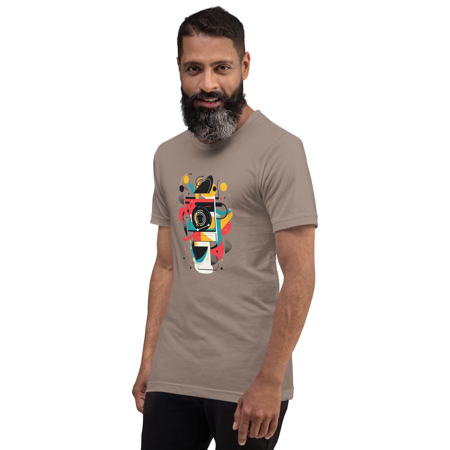 Photographer Gift Shirt - Vintage Camera Graphic Tee - Aesthetic Geometric Apparel
