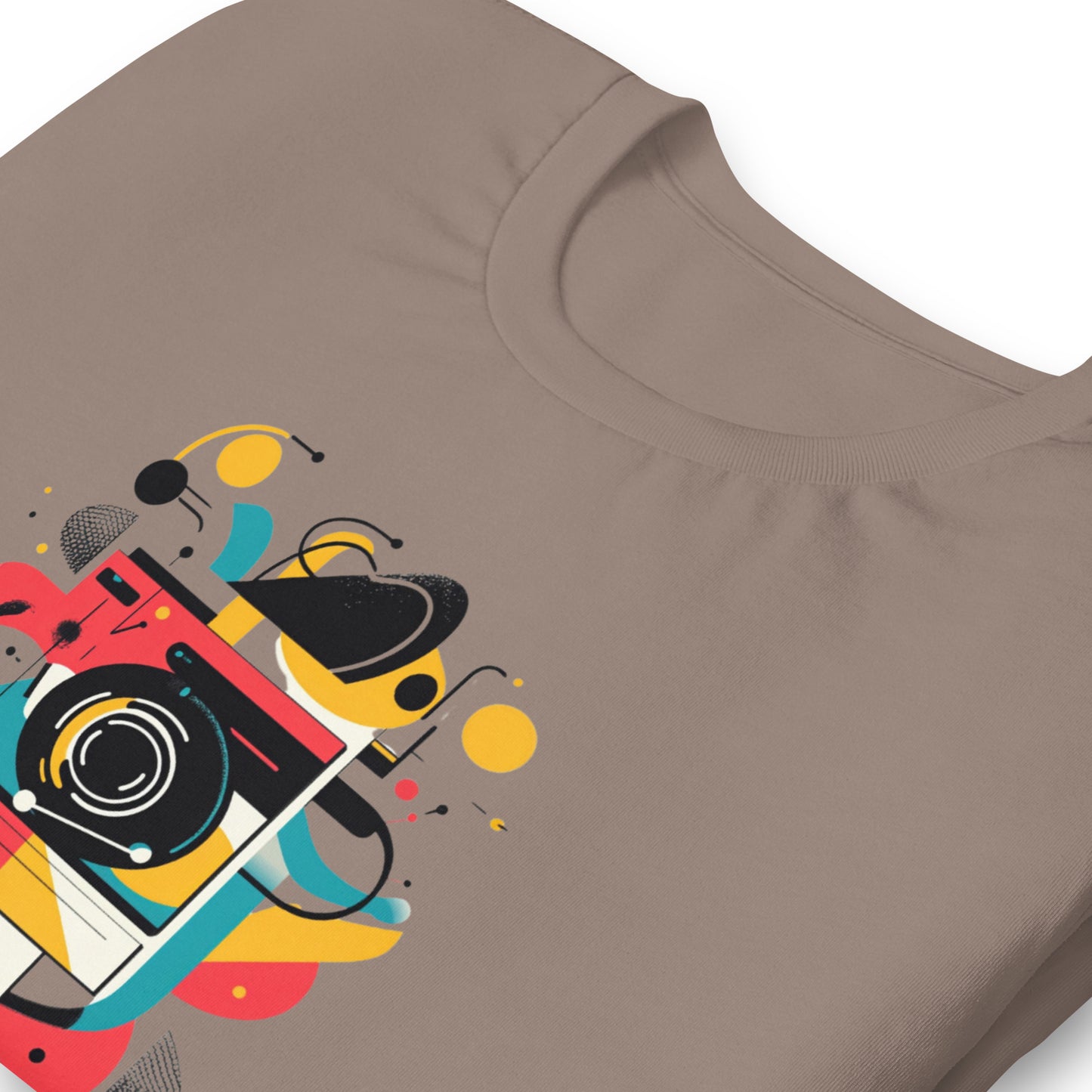 Photographer Gift Shirt - Vintage Camera Graphic Tee - Aesthetic Geometric Apparel