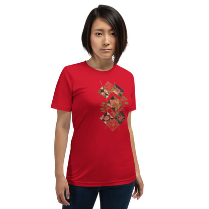 Elyx Boho Chic Graphic Tee - Premium Soft Cotton T-Shirt for Women