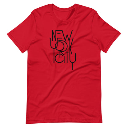 Elyx NYC Architectural Grid Premium Woman Graphic Tee