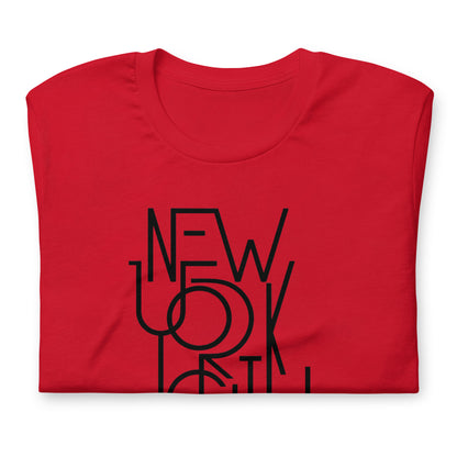 Elyx NYC Architectural Grid Premium Woman Graphic Tee