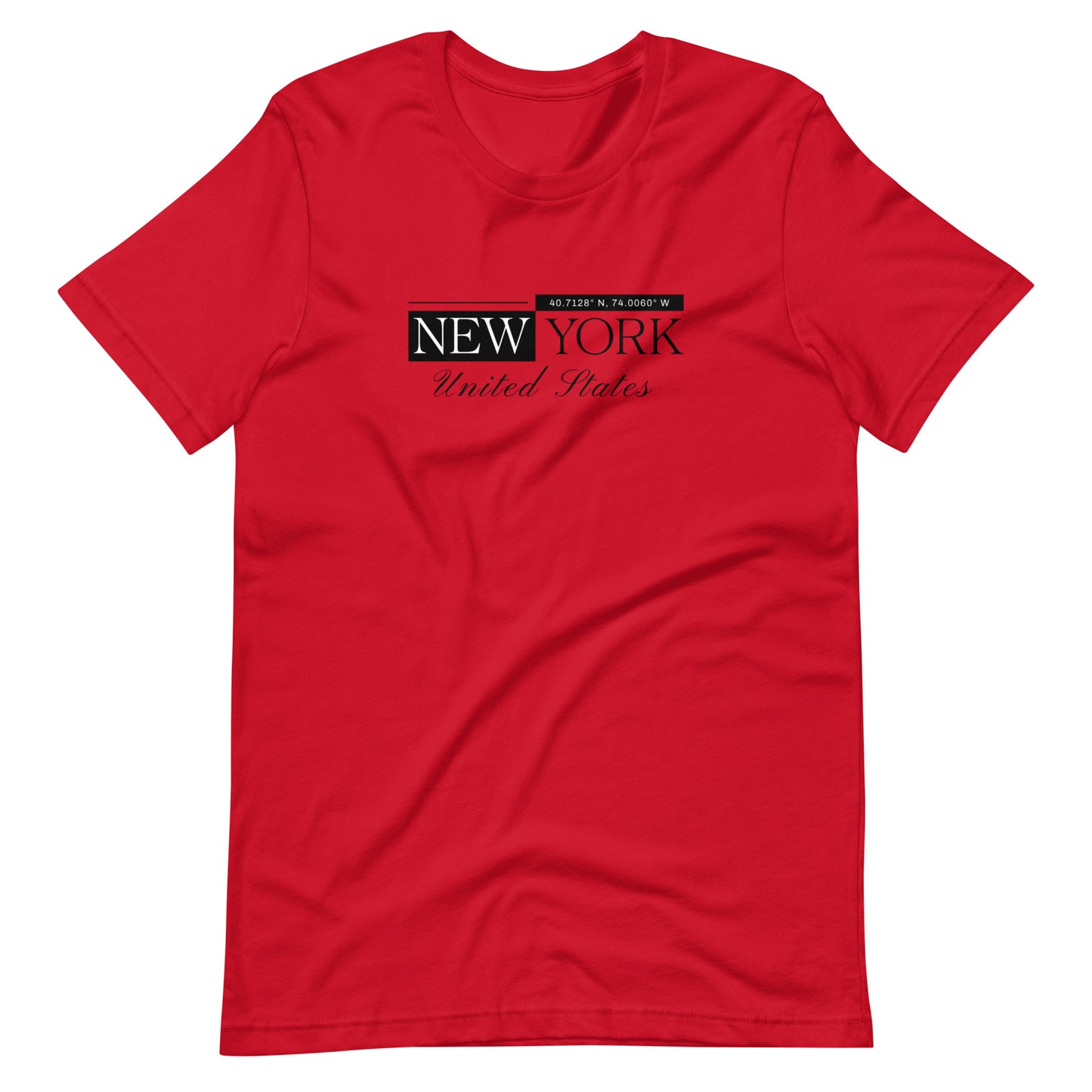 Elyx New York Minimalist City Typography Woman Graphic Tee